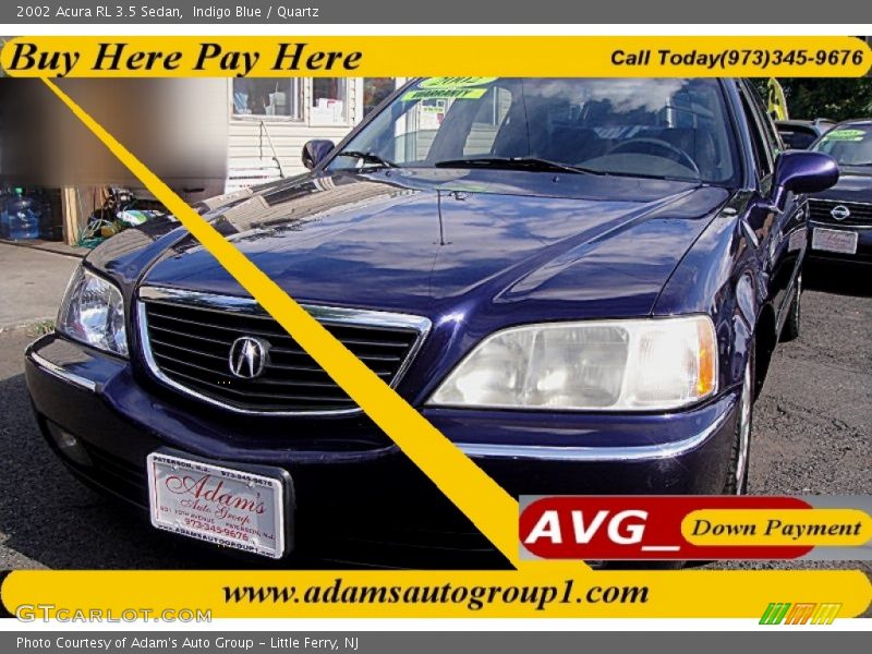 Indigo Blue / Quartz 2002 Acura RL 3.5 Sedan