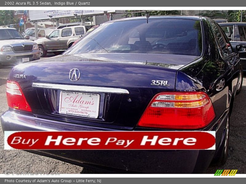 Indigo Blue / Quartz 2002 Acura RL 3.5 Sedan