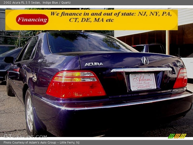 Indigo Blue / Quartz 2002 Acura RL 3.5 Sedan
