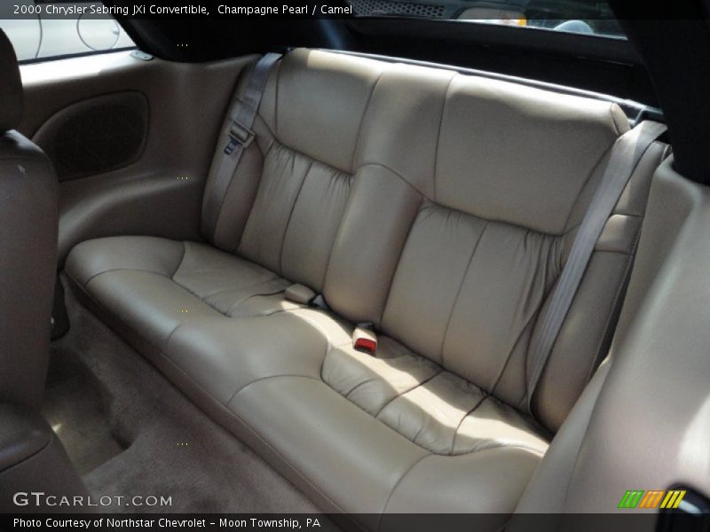 Champagne Pearl / Camel 2000 Chrysler Sebring JXi Convertible