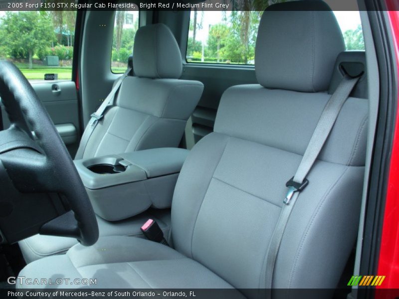  2005 F150 STX Regular Cab Flareside Medium Flint Grey Interior