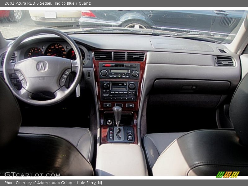 Dashboard of 2002 RL 3.5 Sedan