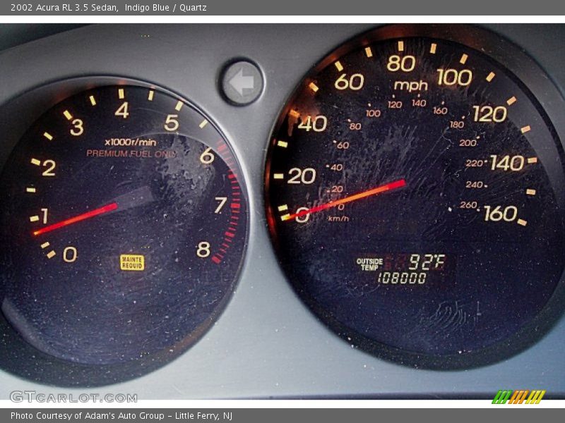 Indigo Blue / Quartz 2002 Acura RL 3.5 Sedan