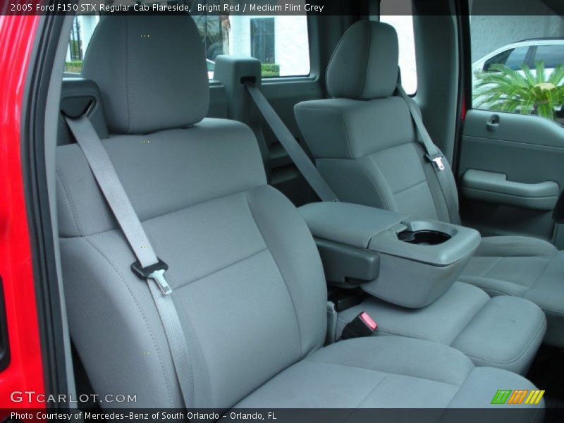  2005 F150 STX Regular Cab Flareside Medium Flint Grey Interior