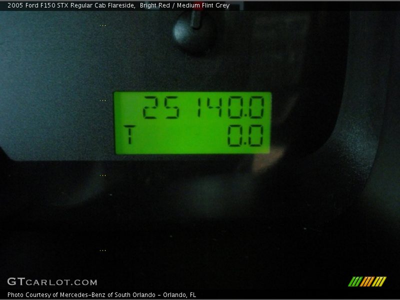Bright Red / Medium Flint Grey 2005 Ford F150 STX Regular Cab Flareside