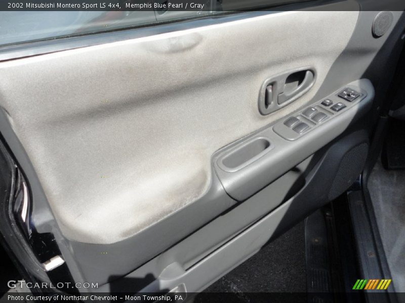 Memphis Blue Pearl / Gray 2002 Mitsubishi Montero Sport LS 4x4