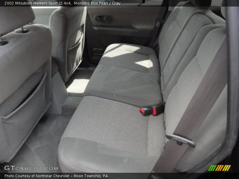 Memphis Blue Pearl / Gray 2002 Mitsubishi Montero Sport LS 4x4
