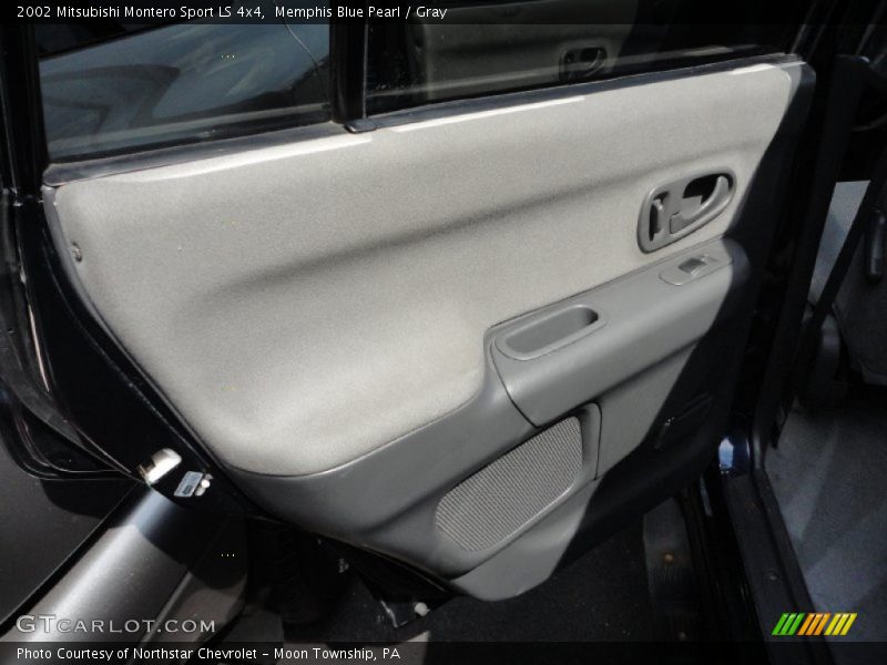 Memphis Blue Pearl / Gray 2002 Mitsubishi Montero Sport LS 4x4