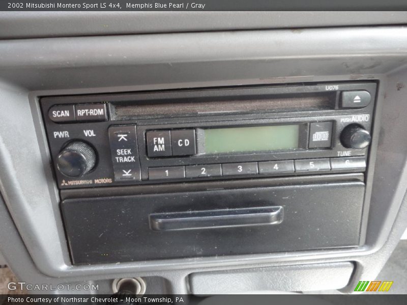 Memphis Blue Pearl / Gray 2002 Mitsubishi Montero Sport LS 4x4