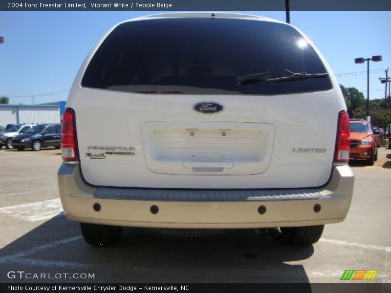 Vibrant White / Pebble Beige 2004 Ford Freestar Limited
