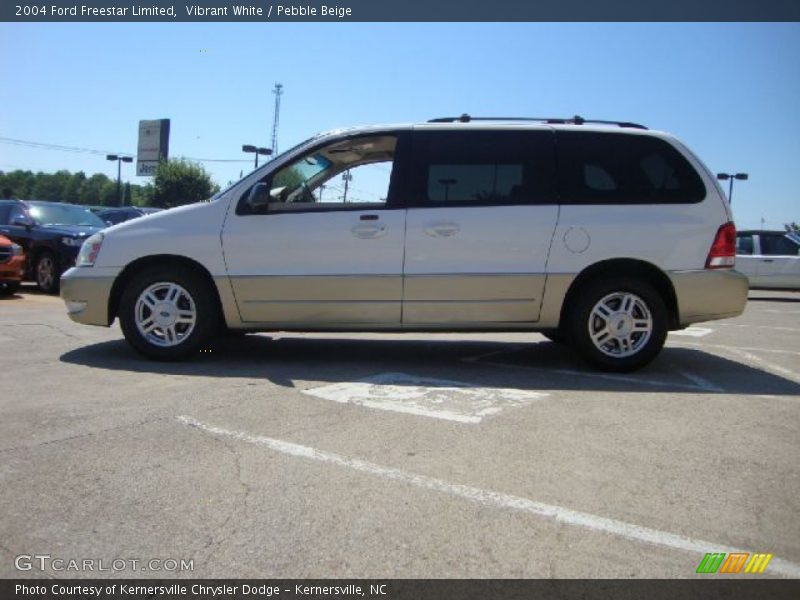 Vibrant White / Pebble Beige 2004 Ford Freestar Limited