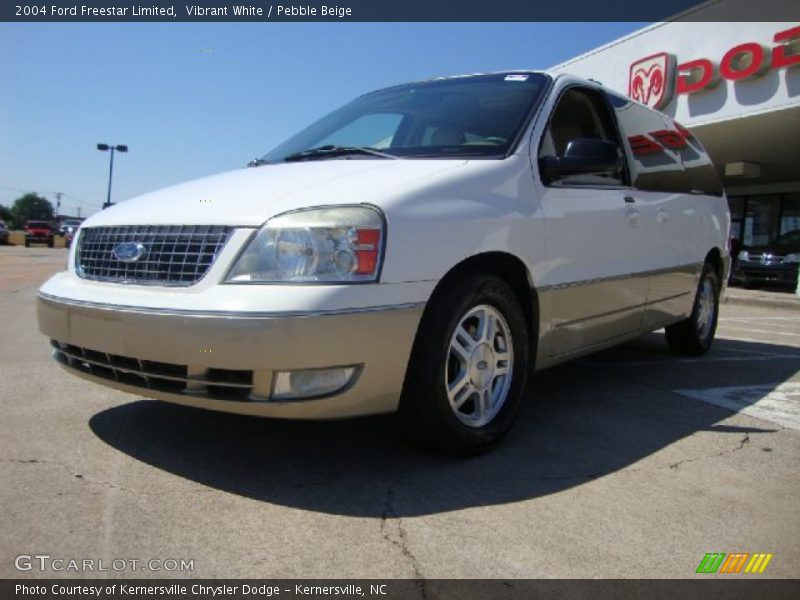 Vibrant White / Pebble Beige 2004 Ford Freestar Limited
