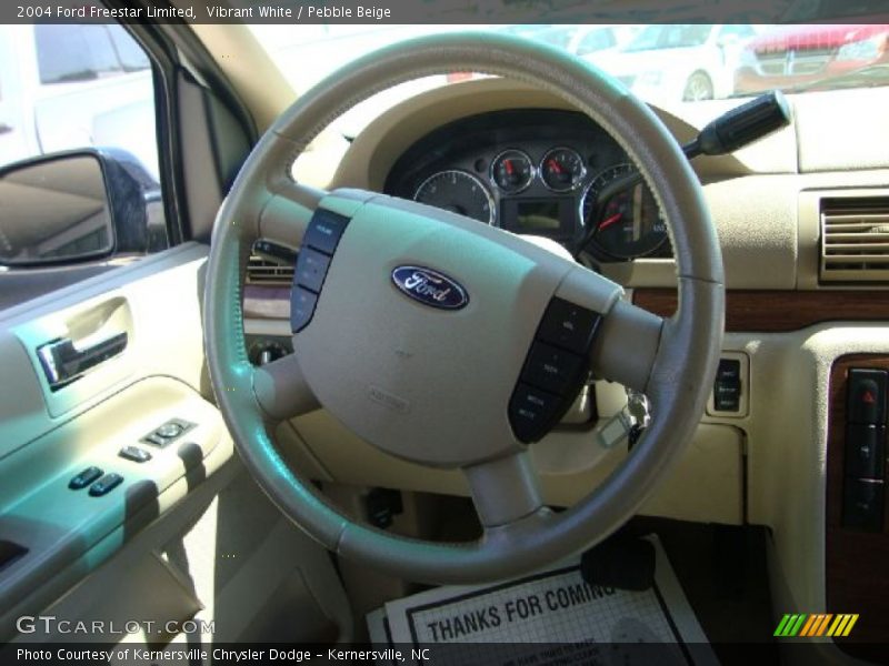 Vibrant White / Pebble Beige 2004 Ford Freestar Limited