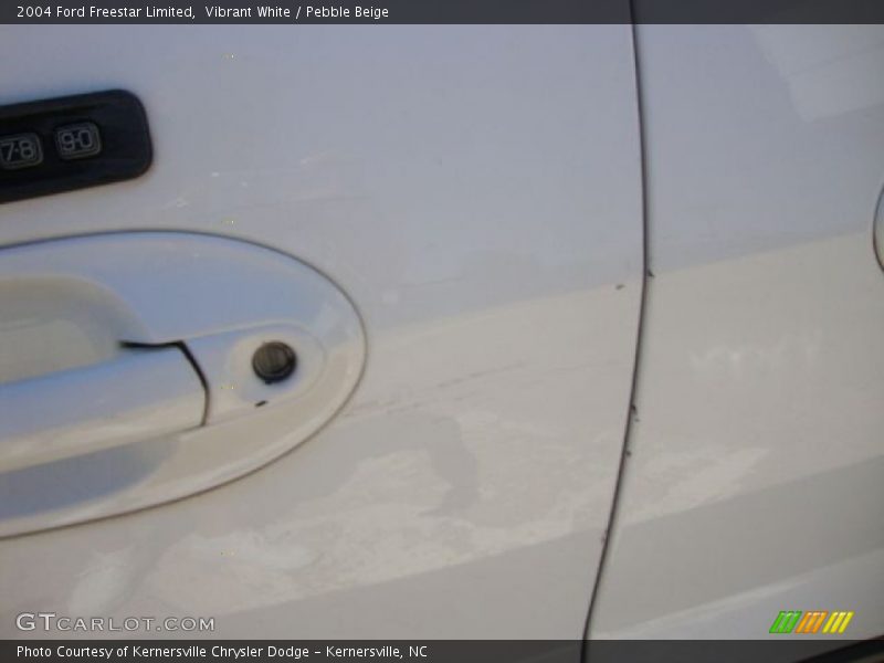 Vibrant White / Pebble Beige 2004 Ford Freestar Limited