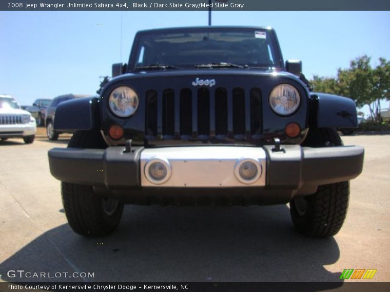 Black / Dark Slate Gray/Med Slate Gray 2008 Jeep Wrangler Unlimited Sahara 4x4