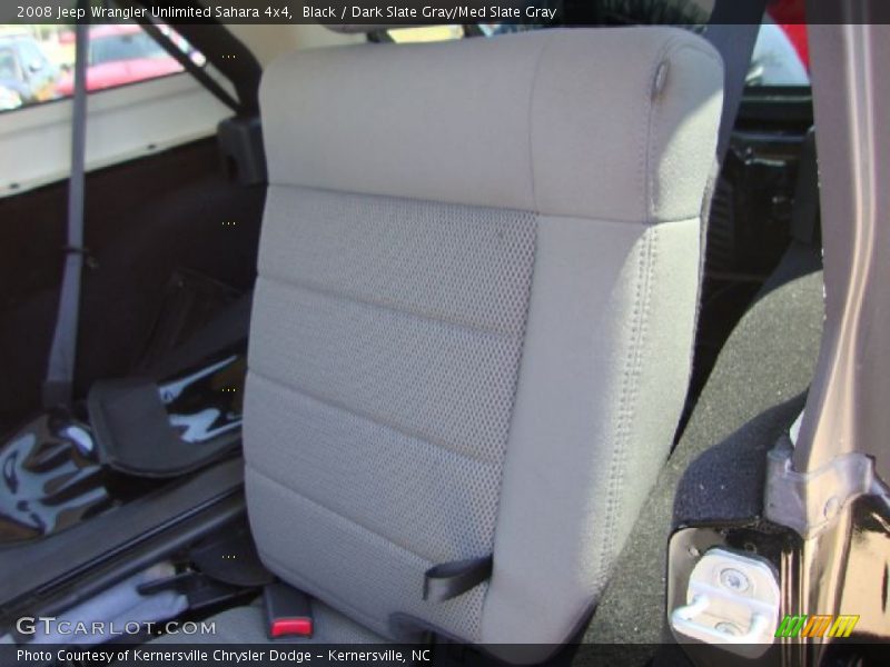 Black / Dark Slate Gray/Med Slate Gray 2008 Jeep Wrangler Unlimited Sahara 4x4