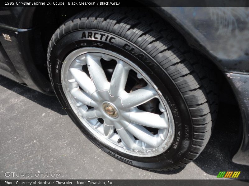 Black Clearcoat / Black/Gray 1999 Chrysler Sebring LXi Coupe