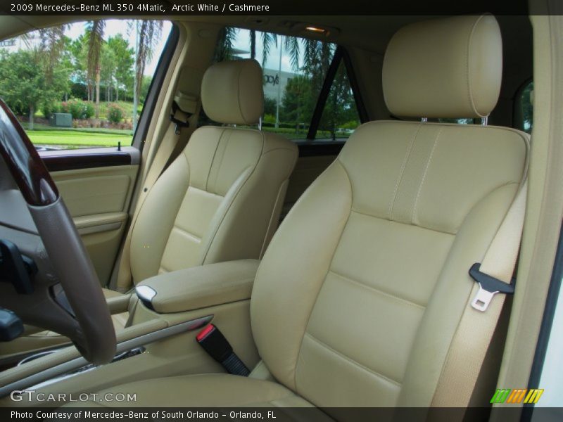Arctic White / Cashmere 2009 Mercedes-Benz ML 350 4Matic