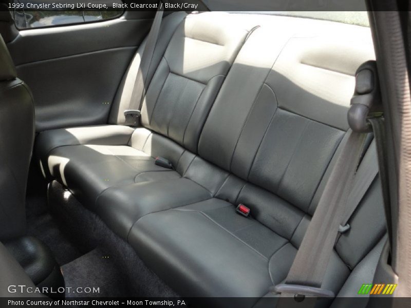 Black Clearcoat / Black/Gray 1999 Chrysler Sebring LXi Coupe