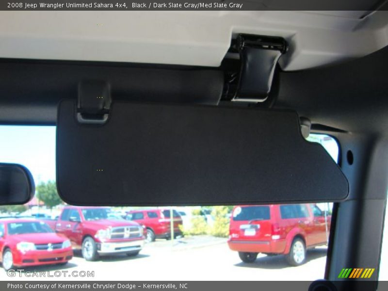 Black / Dark Slate Gray/Med Slate Gray 2008 Jeep Wrangler Unlimited Sahara 4x4