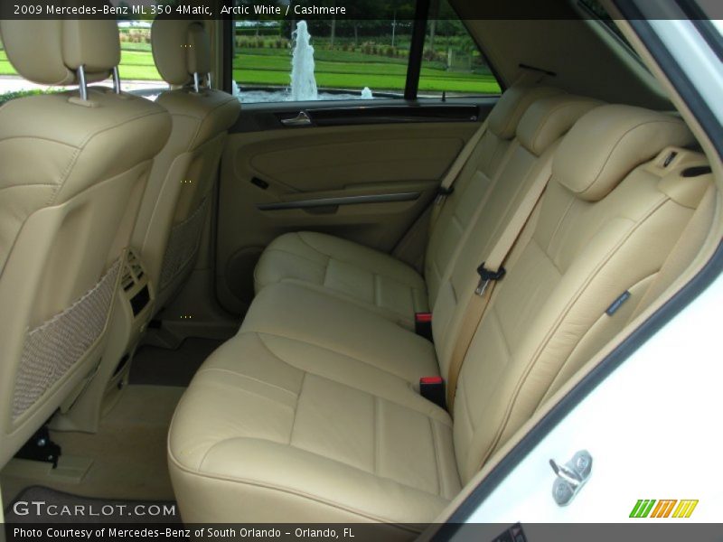 Arctic White / Cashmere 2009 Mercedes-Benz ML 350 4Matic