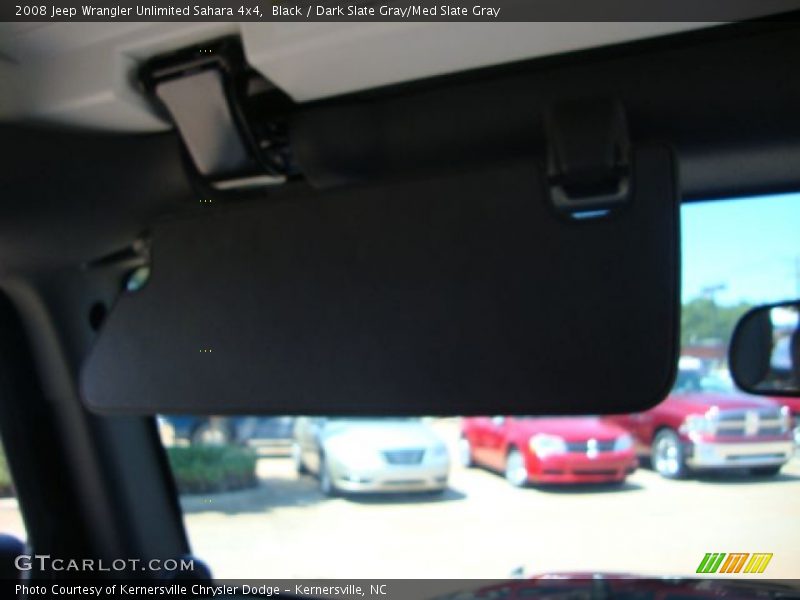 Black / Dark Slate Gray/Med Slate Gray 2008 Jeep Wrangler Unlimited Sahara 4x4
