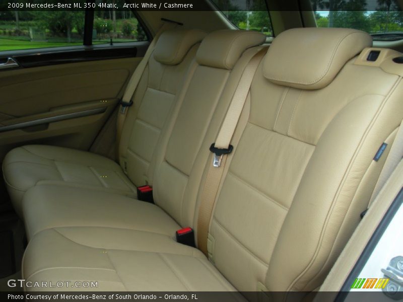 Arctic White / Cashmere 2009 Mercedes-Benz ML 350 4Matic