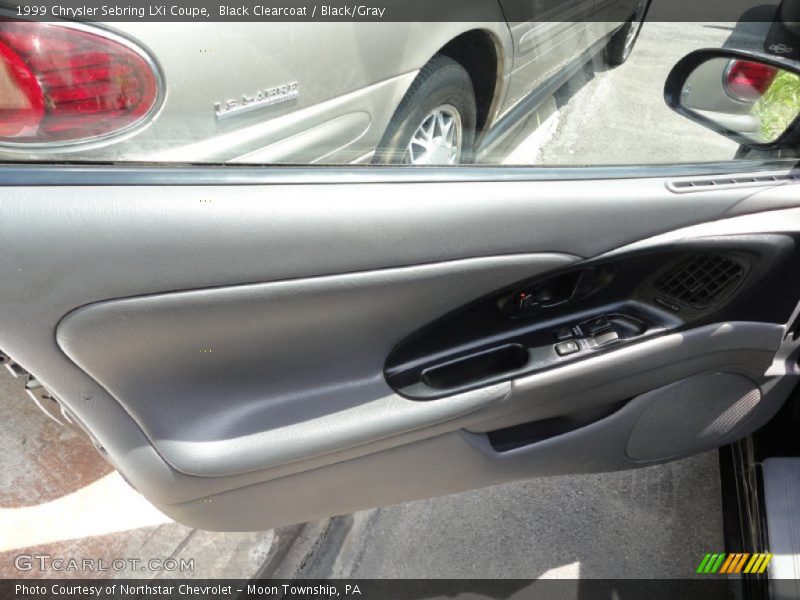 Black Clearcoat / Black/Gray 1999 Chrysler Sebring LXi Coupe