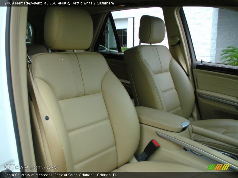 Arctic White / Cashmere 2009 Mercedes-Benz ML 350 4Matic