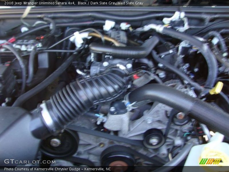 Black / Dark Slate Gray/Med Slate Gray 2008 Jeep Wrangler Unlimited Sahara 4x4