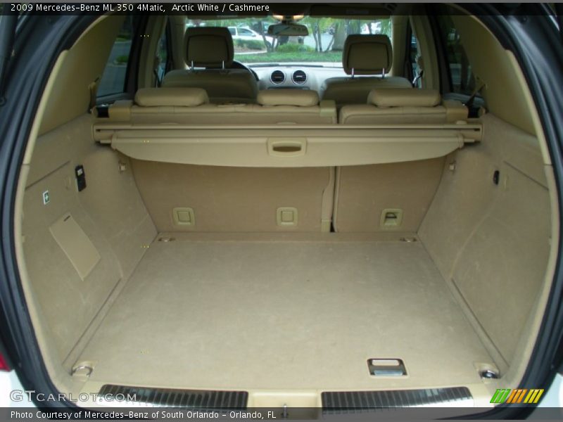 Arctic White / Cashmere 2009 Mercedes-Benz ML 350 4Matic