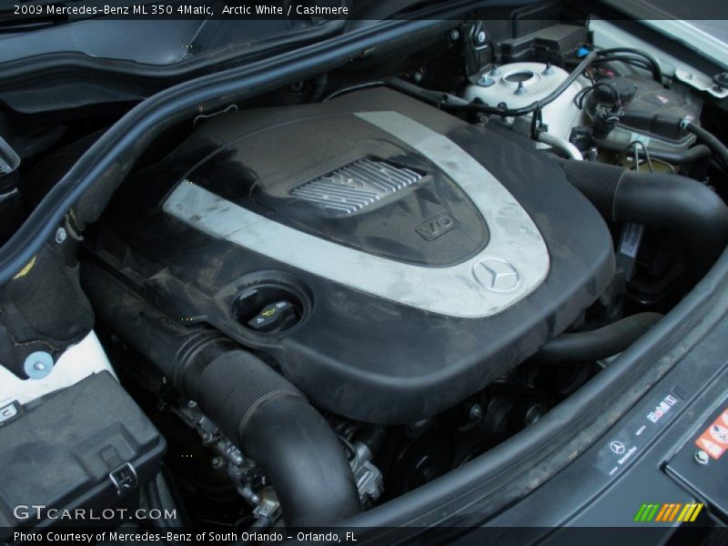 Arctic White / Cashmere 2009 Mercedes-Benz ML 350 4Matic