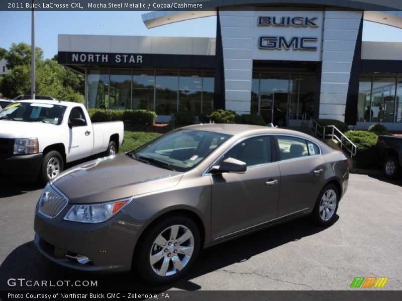 Mocha Steel Metallic / Cocoa/Cashmere 2011 Buick LaCrosse CXL