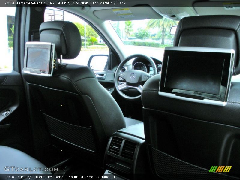 Obsidian Black Metallic / Black 2009 Mercedes-Benz GL 450 4Matic