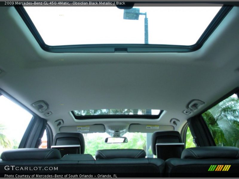 Obsidian Black Metallic / Black 2009 Mercedes-Benz GL 450 4Matic