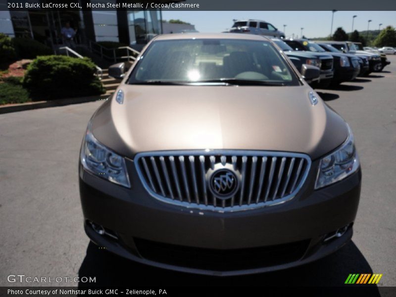 Mocha Steel Metallic / Cocoa/Cashmere 2011 Buick LaCrosse CXL