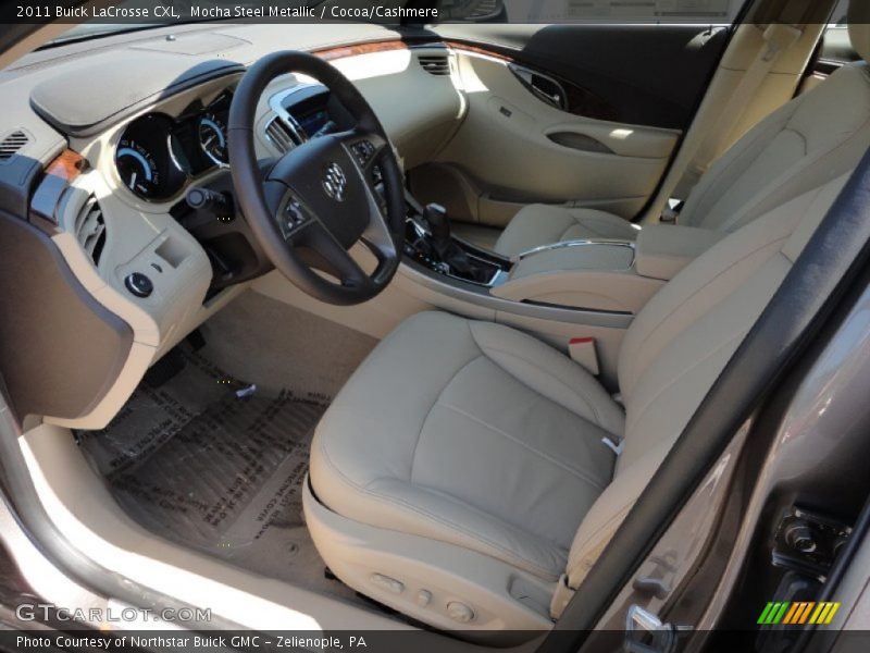 Mocha Steel Metallic / Cocoa/Cashmere 2011 Buick LaCrosse CXL