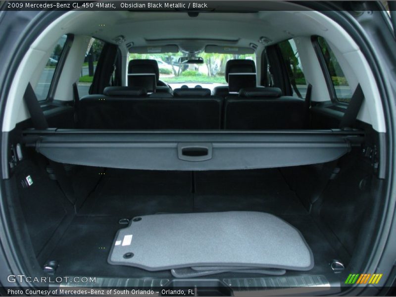 Obsidian Black Metallic / Black 2009 Mercedes-Benz GL 450 4Matic