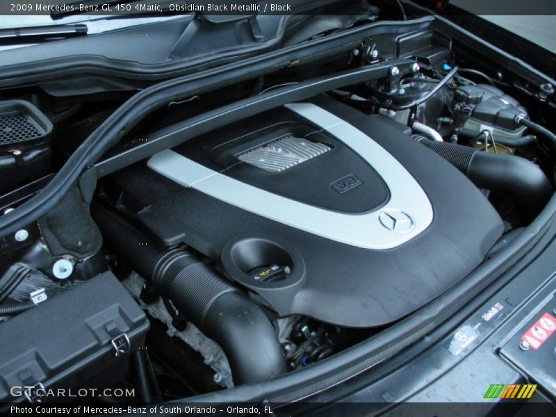 Obsidian Black Metallic / Black 2009 Mercedes-Benz GL 450 4Matic
