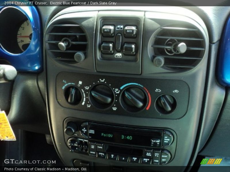 Electric Blue Pearlcoat / Dark Slate Gray 2004 Chrysler PT Cruiser