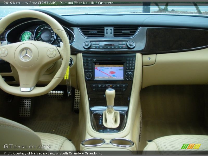 Dashboard of 2010 CLS 63 AMG