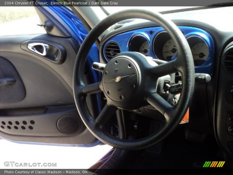 Electric Blue Pearlcoat / Dark Slate Gray 2004 Chrysler PT Cruiser