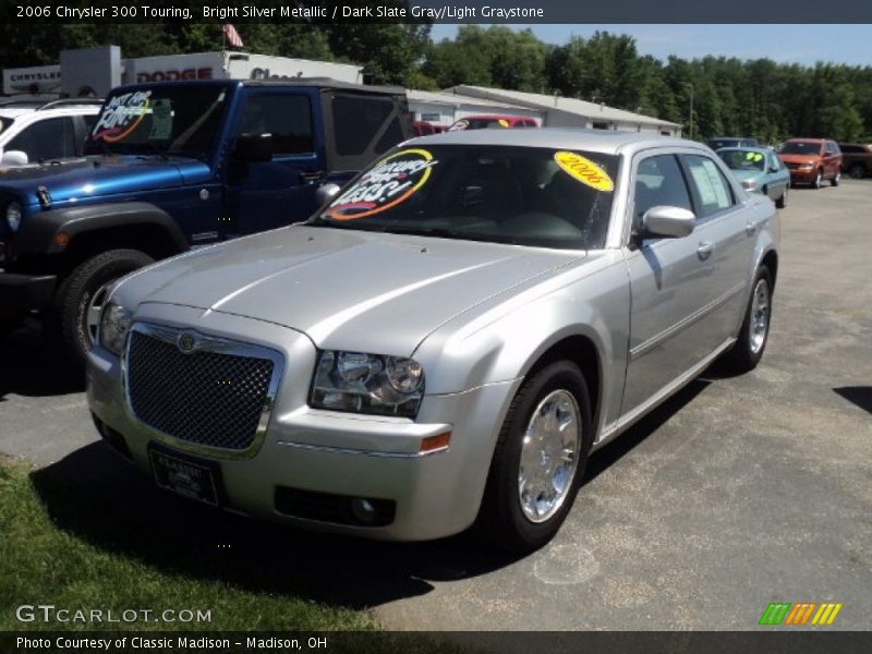 Bright Silver Metallic / Dark Slate Gray/Light Graystone 2006 Chrysler 300 Touring