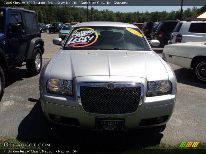 Bright Silver Metallic / Dark Slate Gray/Light Graystone 2006 Chrysler 300 Touring