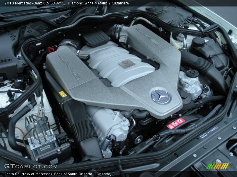  2010 CLS 63 AMG Engine - 6.3 Liter AMG DOHC 32-Valve V8
