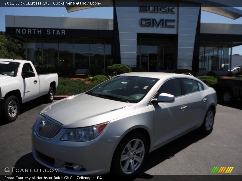Quicksilver Metallic / Ebony 2011 Buick LaCrosse CXL