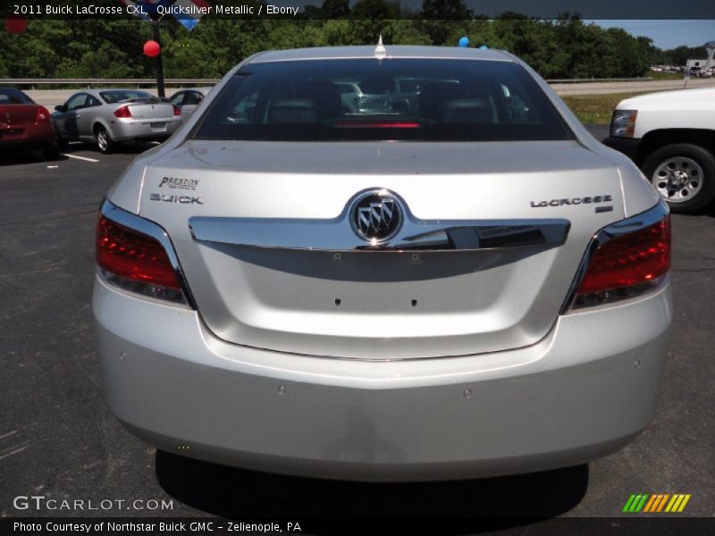 Quicksilver Metallic / Ebony 2011 Buick LaCrosse CXL