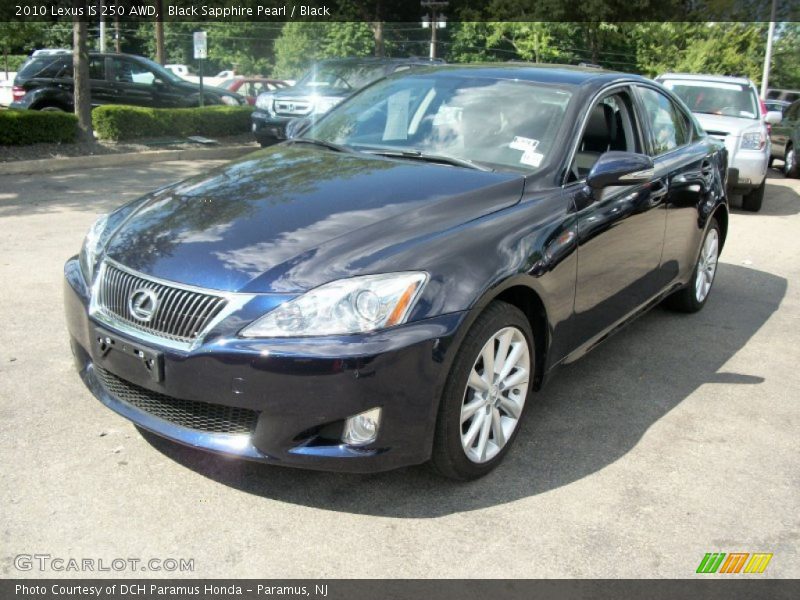 Front 3/4 View of 2010 IS 250 AWD