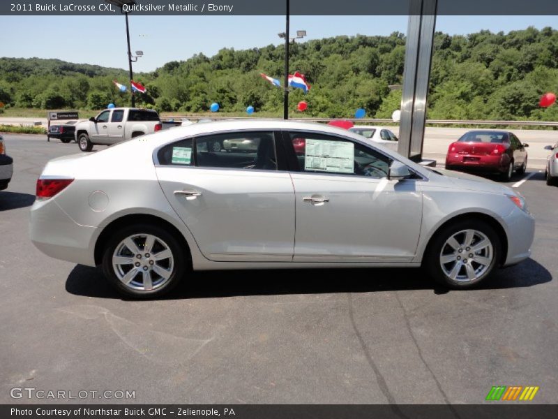 Quicksilver Metallic / Ebony 2011 Buick LaCrosse CXL