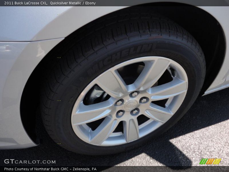 Quicksilver Metallic / Ebony 2011 Buick LaCrosse CXL